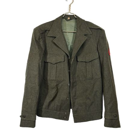 Vintage US Navy Green Wool Jacket