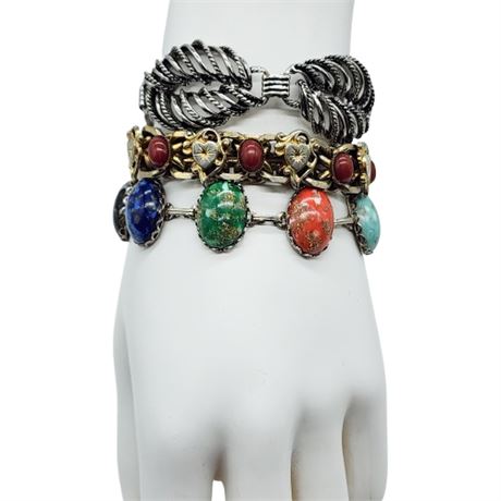 Three Vintage Bracelets