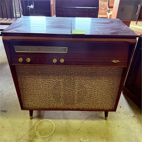 Silvertone Model 8055 Radio / Record Console