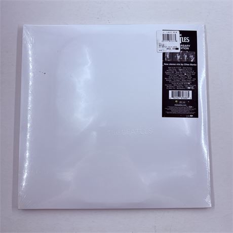 Beatles White Album Anniversary Sealed Vinyl Record