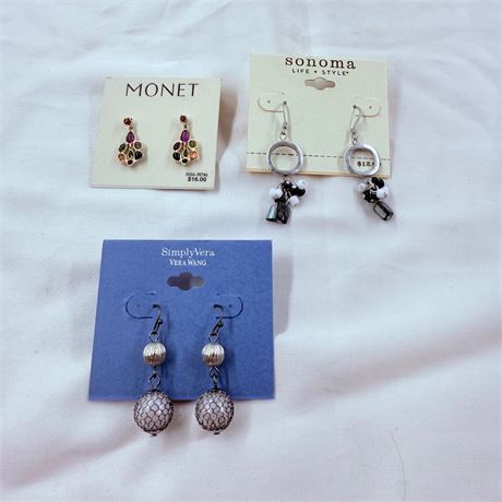 Unused Earring Lot