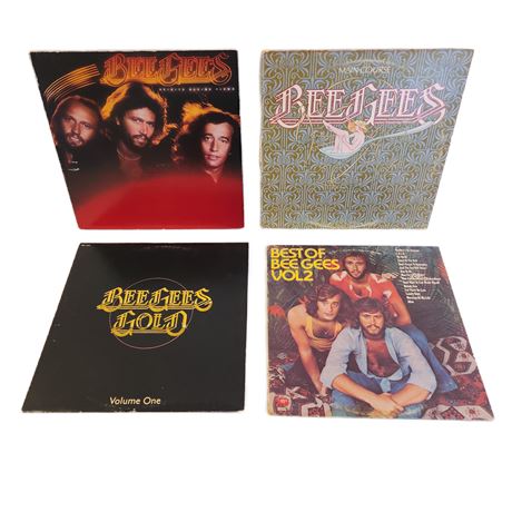 Vintage Vinyl Classic Rock Record Lot, 12"