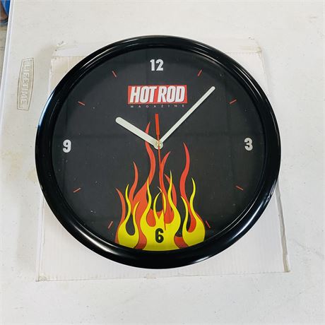12” Hot Rod Magazine Clock