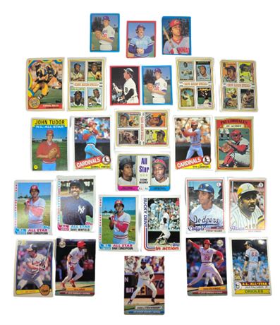 Nice Lot of VTG Baseball Cards