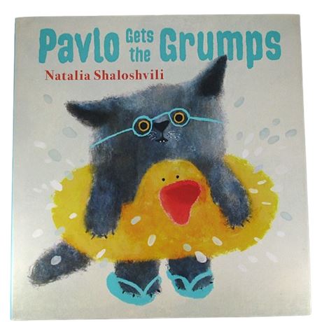 "PAVLO GETS THE GRUMPS" Children's Hard Cover Book w/ DJ 2024