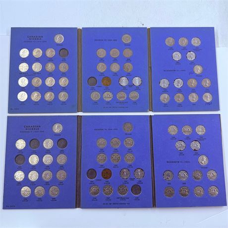 2 Canadian Nickel Collections 1922 and on