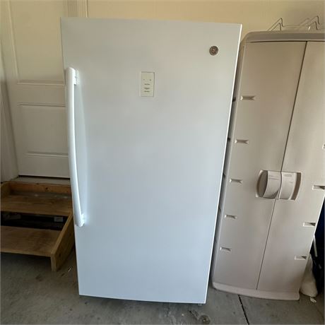 Garage Ready 17.3 cu. ft. Frost Free Defrost Upright Freezer in White