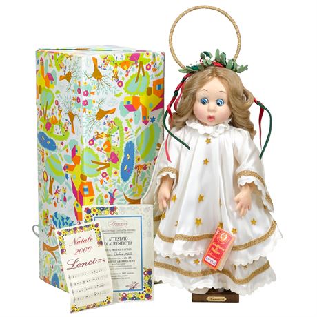 Vintage 2000 Lenci "Canto Di Natale" Fine Art Felt Doll