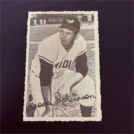 1969 OPC Deckle Edge Brooks Robinson