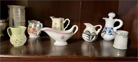 Collectibles creamers lot