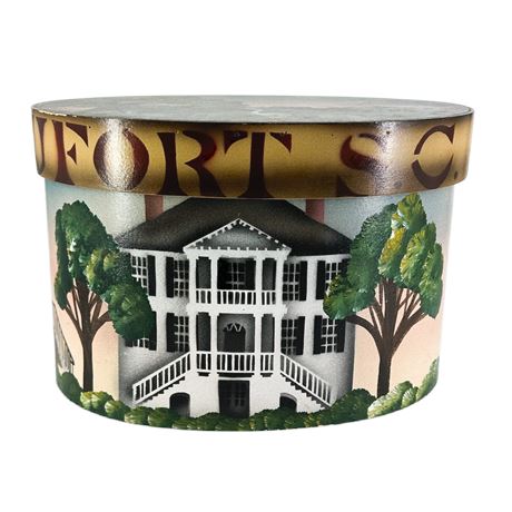Vintage Beaufort South Carolina Decorative Shaker Box
