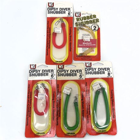 Vintage NEW Fishing Lure Lot- Luhr Jensen Dipsy Diver Snubber