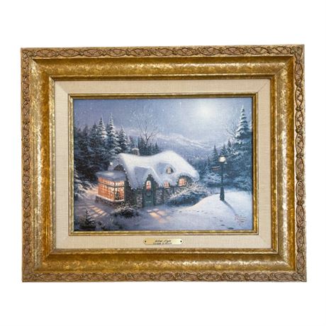 Thomas Kincaide "Silent Night" Limited Edition Lithograph