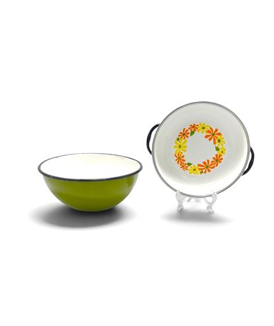 MCM Enamel Bowls Ecko & Hutta