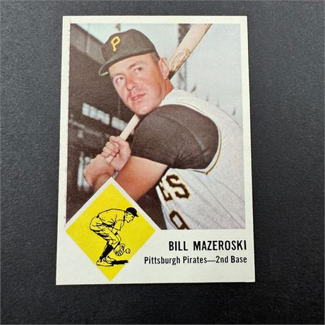 1963 Fleer Bill Mazeroski #59