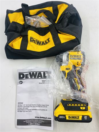 New Dewalt Impact Driver w/ 2ah Battery