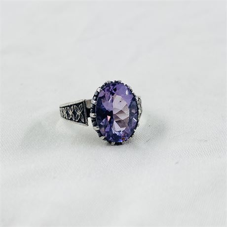 5.7g Sterling Ring Size 9.75