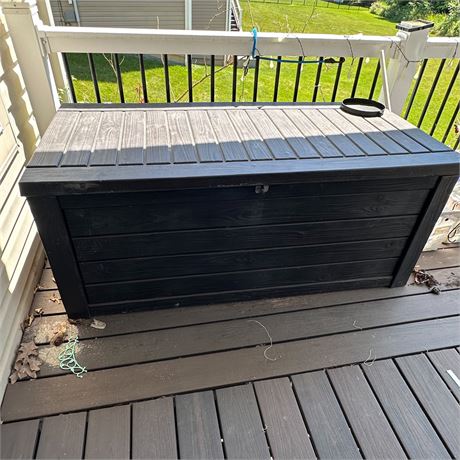 Keter Heavy Duty Plastic Deck Box