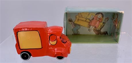 1970s Hallmark Merry Mover Truck Road Rovers Hong Kong Metal Toy Car