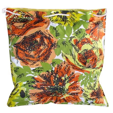 Vintage 1970's HAWAII Travel Tote Bag AND Inflatable Pillow!
