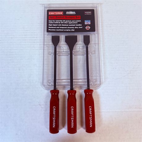 Craftsman Gasket Scraper Set