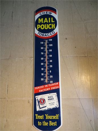 Mail Pouch Thermometer Repro