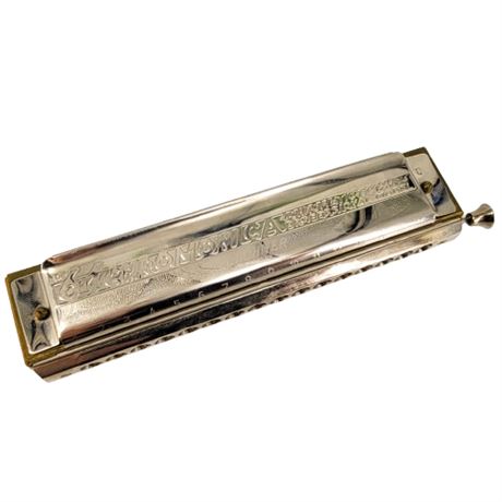 Vintage Oversized 64 Chromonica Hohner Harmonica