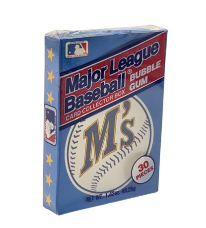 1990 Major League Baseball Bubble Gum Card Collector Box