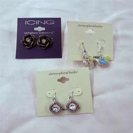 Unused Earring Lot