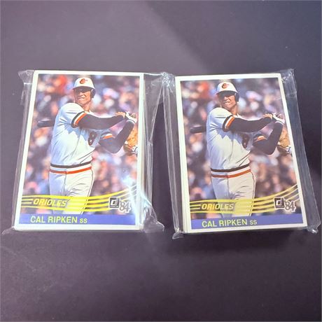 1984 Donruss Baltimore Orioles Sets