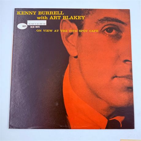 Kenny Burrell & Art Blakey On View At The Five Spot Cafe Vinyl Record
