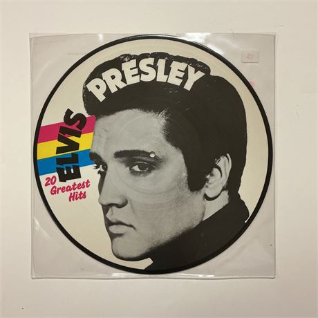 Elvis Presley Picture Disc Vinyl Record