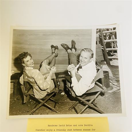 Alfred Hitchcock After Nightfall Original Press Photograph
