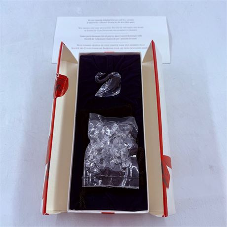 Swarovski Crystal Swan + Crystals