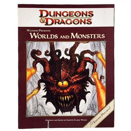 Dungeons & Dragons "Wizards Presents: Worlds & Monsters"