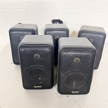 Infinity Infinitesimal Four Surround Speaker Lot