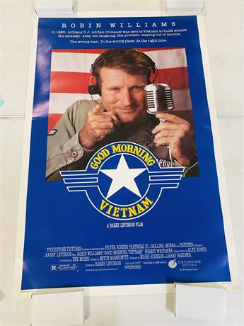 Good Morning Vietnam Original 27x41 Movie Poster - ROLLED