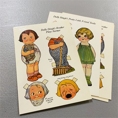 Doll Clothes Postcards