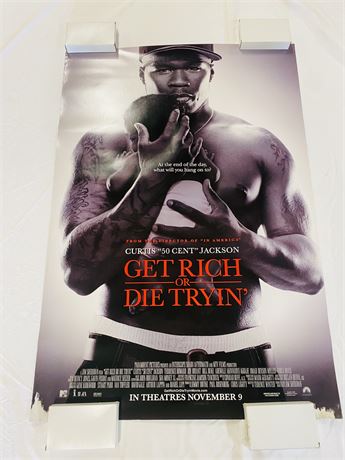 Get Rich or Die Tryin Original DS 27x40 Movie Poster - ROLLED