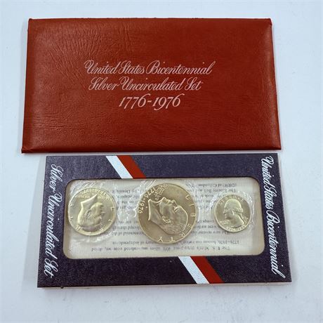 1976 Bicentennial Silver Mint Set