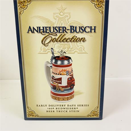 Budweiser 1956 Beer Truck Stein Mint in Orig Box