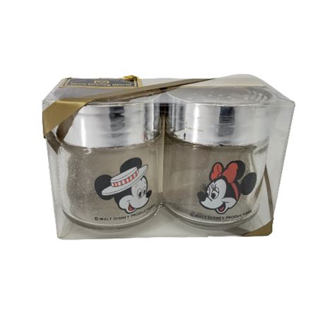 Walt Disney Productions Mickey & Minnie Salt & Pepper Shakers