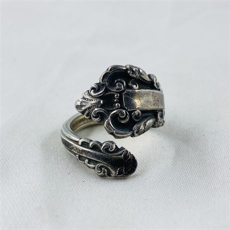 10.7g Sterling Spoon Ring Size 7.5