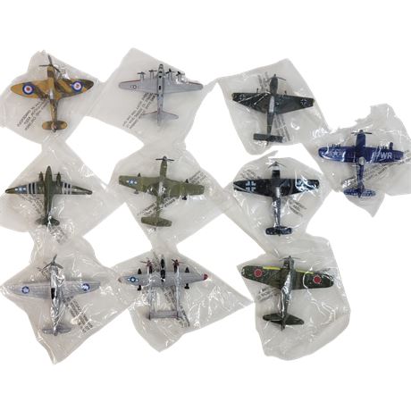 Die Cast Metal Model Airplanes - Lot of 10