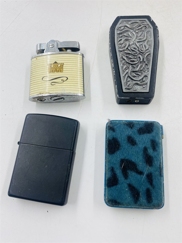 Great Lakes VNTG - 4 Lighters incl Zippo