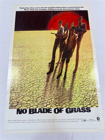 No Blade of Grass Original 27x41” Movie Poster