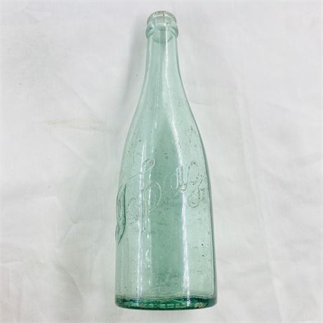 Antique Topaz Bottle