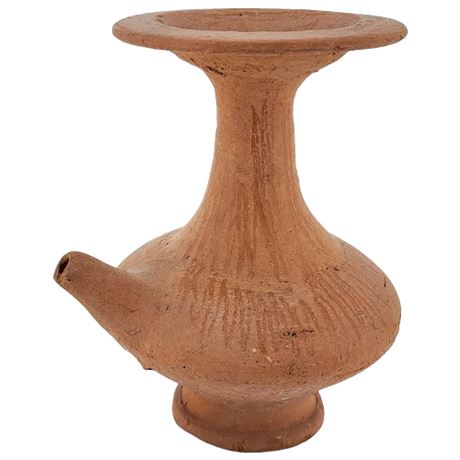 Vintage Terra Cotta Chinese Kendi Vessel