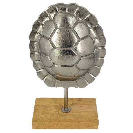 Contemporary Cast Aluminum Turtle Shell