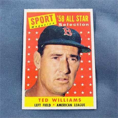 1958 Topps Ted Williams #485